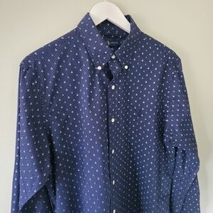 NWOT Ralph Lauren M Old Money Yacht Club Nautical Preppy Office Dress Shirt